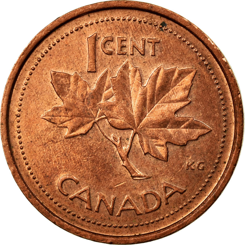 Coin, Canada, Elizabeth II, Cent, 2002, Royal Canadian Mint, EF(40-45), Silver