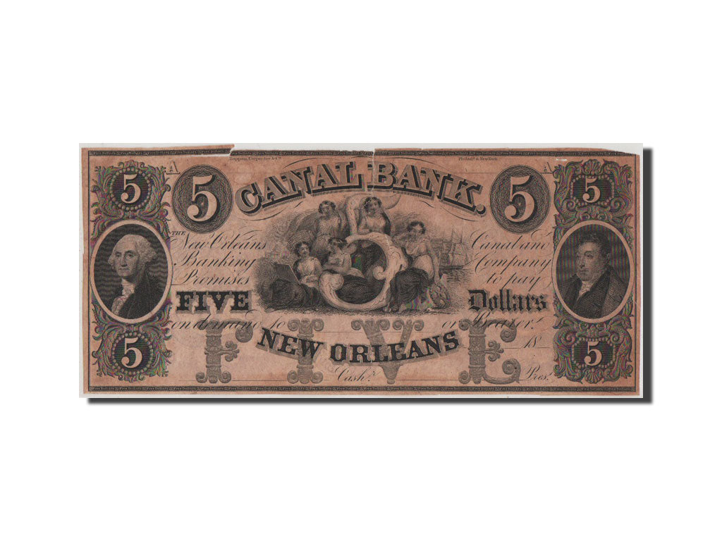 United States, 5 Dollars, VF(30-35), A