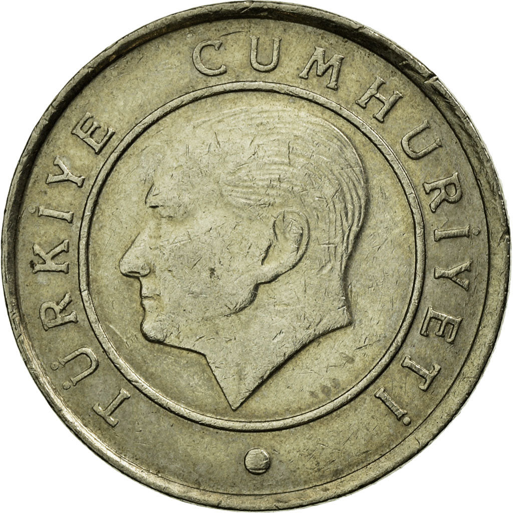 Coin, Turkey, 25 Kurus, 2011, EF(40-45), Copper-nickel, KM:1242