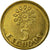 Moneda, Portugal, 5 Escudos, 1999, MBC, Níquel - latón, KM:632