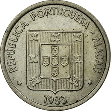 Münze, Macau, Pataca, 1983, Singapore Mint, SS, Copper-nickel, KM:23.1