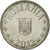 Moneda, Rumanía, 10 Bani, 2013, MBC, Níquel chapado en acero