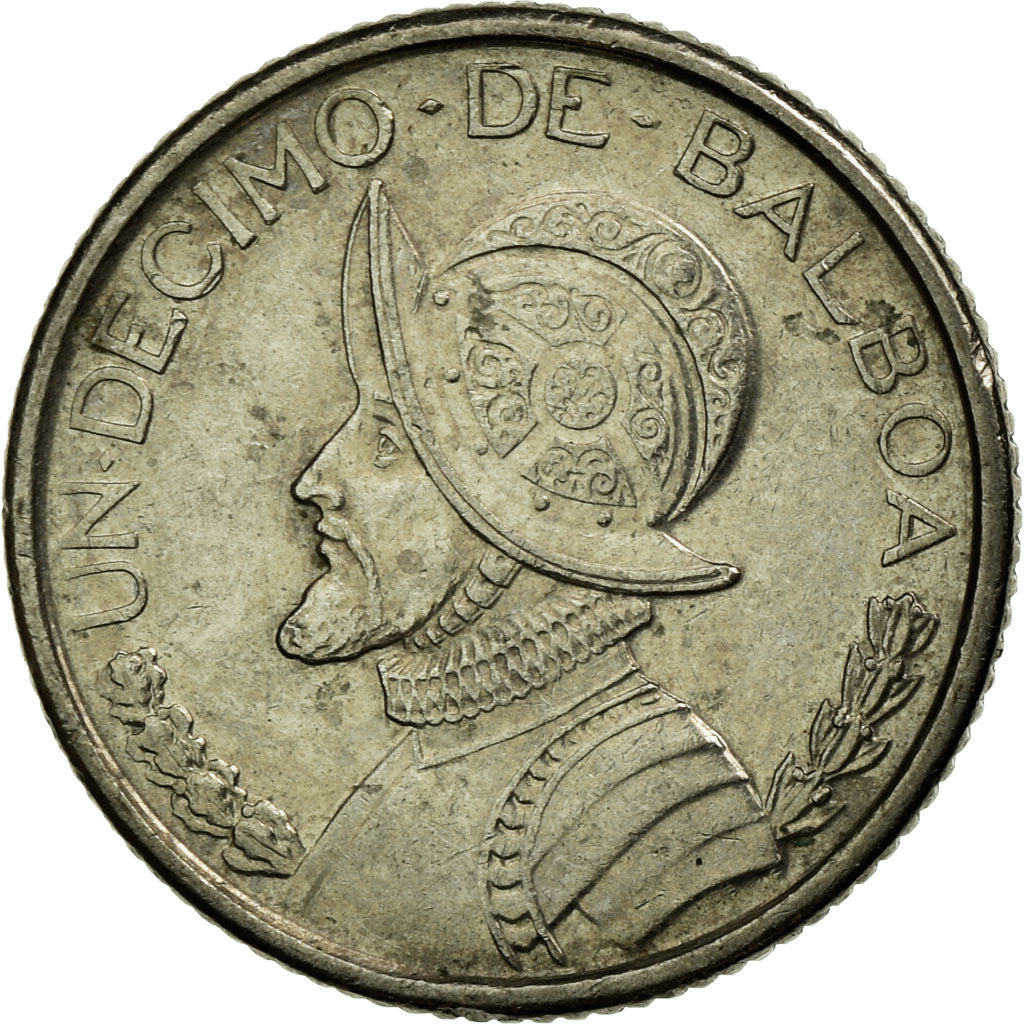 Coin, Panama, 1/10 Balboa, 2008, Royal Canadian Mint, EF(40-45), Copper-Nickel