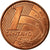 Coin, Brazil, Centavo, 2004, EF(40-45), Copper Plated Steel, KM:647