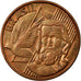 Moneda, Brasil, 5 Centavos, 2005, MBC, Cobre chapado en acero, KM:648