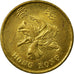 Coin, Hong Kong, Elizabeth II, 50 Cents, 1998, EF(40-45), Brass plated steel