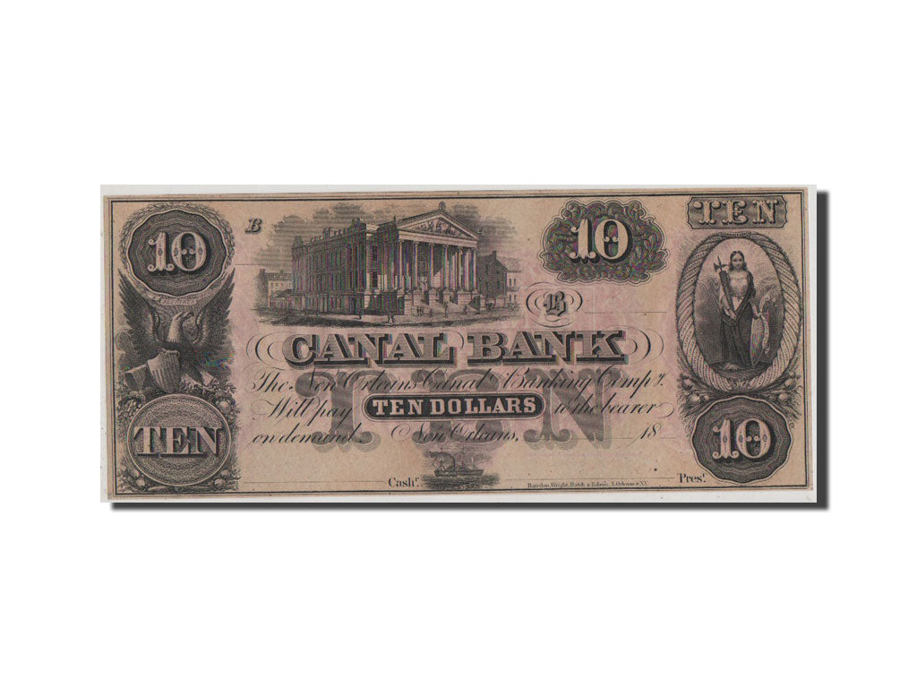 Banknote, United States, 10 Dollars, UNC(63)