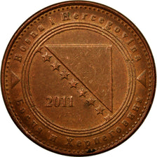 Coin, BOSNIA-HERZEGOVINA, 10 Feninga, 2011, EF(40-45), Copper Plated Steel