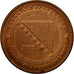 Coin, BOSNIA-HERZEGOVINA, 10 Feninga, 2011, EF(40-45), Copper Plated Steel
