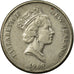 Moneda, Nueva Zelanda, Elizabeth II, 5 Cents, 1989, MBC, Cobre - níquel, KM:60