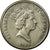 Munten, Nieuw Zeeland, Elizabeth II, 5 Cents, 1989, ZF, Copper-nickel, KM:60