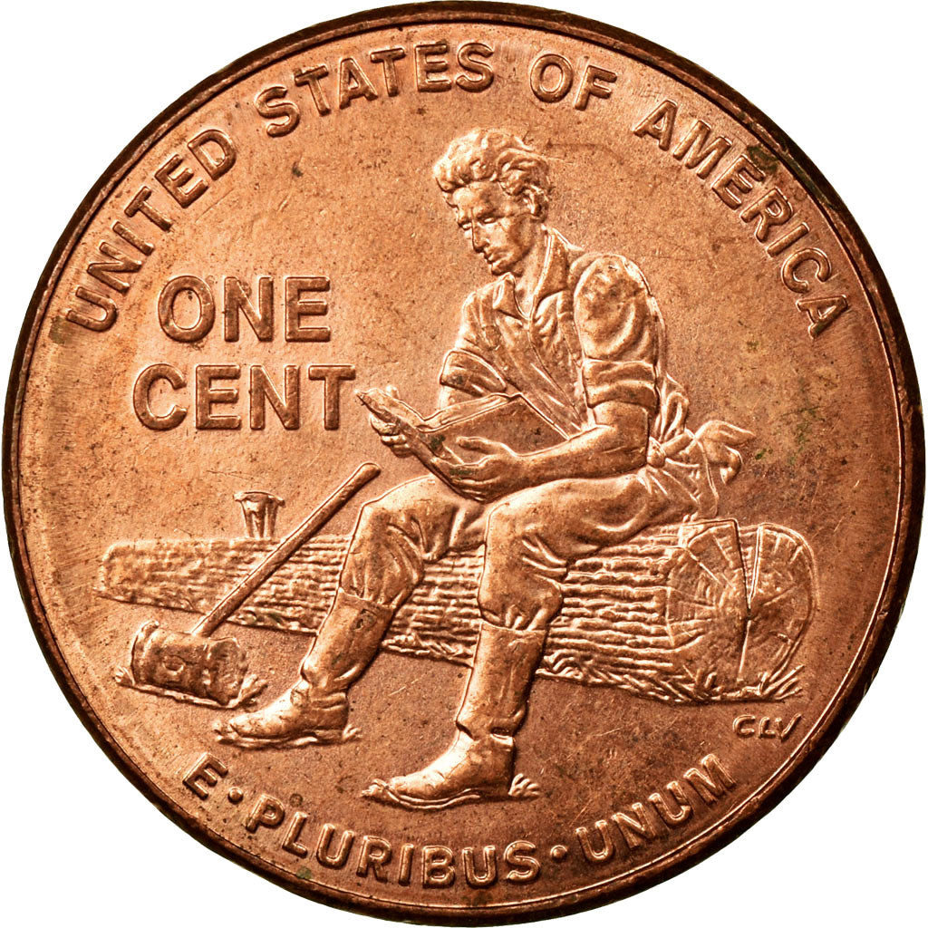 Coin, United States, Cent, 2009, U.S. Mint, Dahlonega, EF(40-45), Copper Plated