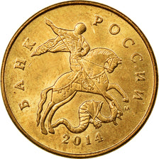 Moneda, Rusia, 50 Kopeks, 2014, Saint-Petersburg, MBC, Latón recubierto de