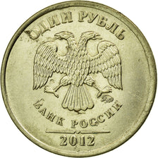 Coin, Russia, Rouble, 2012, Saint-Petersburg, AU(55-58), Nickel plated steel