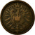 Coin, GERMANY - EMPIRE, Wilhelm I, 2 Pfennig, 1876, Frankfurt, VF(20-25)