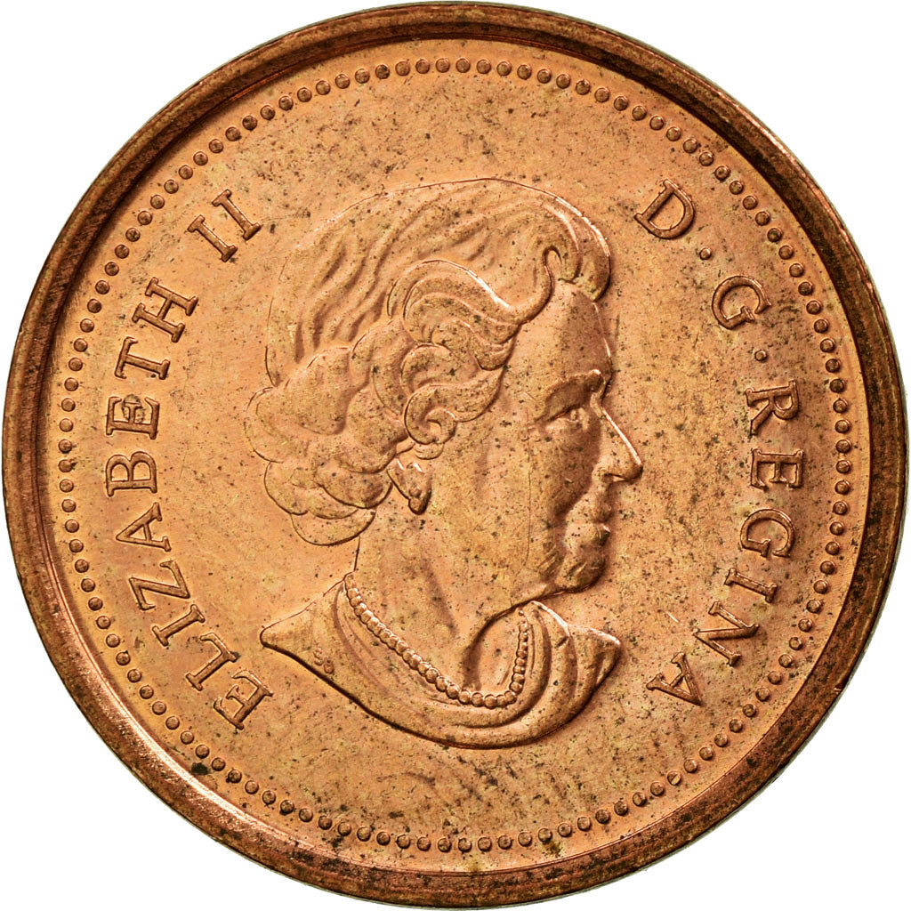Coin, Canada, Elizabeth II, Cent, 2006, Royal Canadian Mint, EF(40-45), Copper