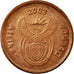 Monnaie, Afrique du Sud, 5 Cents, 2003, TTB, Copper Plated Steel, KM:324