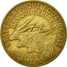 Moneta, Stati dell’Africa equatoriale, 5 Francs, 1965, Paris, MB+