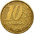 Monnaie, Brésil, 10 Centavos, 2014, TTB, Bronze Plated Steel