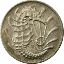 Coin, Singapore, 10 Cents, 1973, Singapore Mint, EF(40-45), Copper-nickel, KM:3