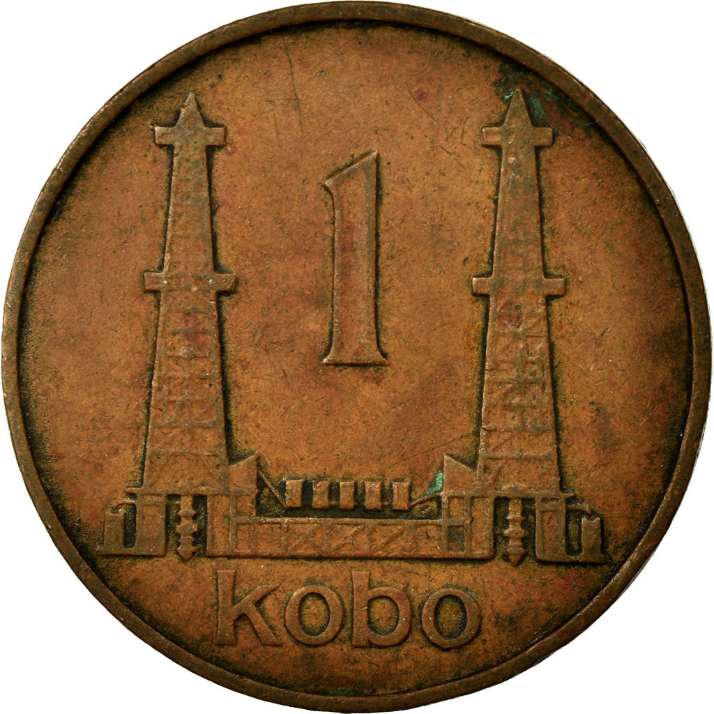 Monnaie, Nigéria, Elizabeth II, Kobo, 1973, TB, Bronze, KM:8.1