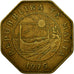 Coin, Malta, 25 Cents, 1975, EF(40-45), Brass, KM:29