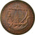 Moneta, Cypr, 5 Mils, 1980, VF(30-35), Bronze, KM:39