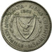 Coin, Cyprus, 25 Mils, 1981, EF(40-45), Copper-nickel, KM:40