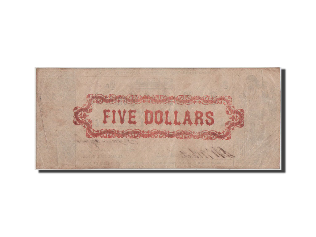 United States, 5 Dollars, 1862, EF(40-45)