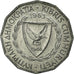 Coin, Cyprus, Mil, 1963, EF(40-45), Aluminum, KM:38