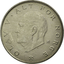 Coin, Norway, Olav V, Krone, 1990, EF(40-45), Copper-nickel, KM:419