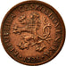 Moneta, Czechosłowacja, 10 Haleru, 1936, EF(40-45), Bronze, KM:3