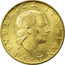 Coin, Italy, 200 Lire, 1997, Rome, AU(55-58), Aluminum-Bronze, KM:186