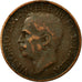 Coin, Italy, Vittorio Emanuele III, 10 Centesimi, 1936, Rome, VF(20-25), Bronze