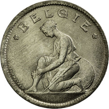 Coin, Belgium, Franc, 1935, AU(55-58), Nickel, KM:90