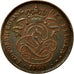 Coin, Belgium, 2 Centimes, 1909, VF(30-35), Copper, KM:36