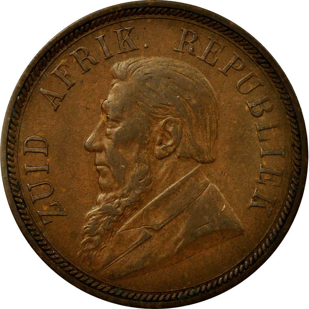 Coin, South Africa, Penny, 1898, VF(30-35), Bronze, KM:2
