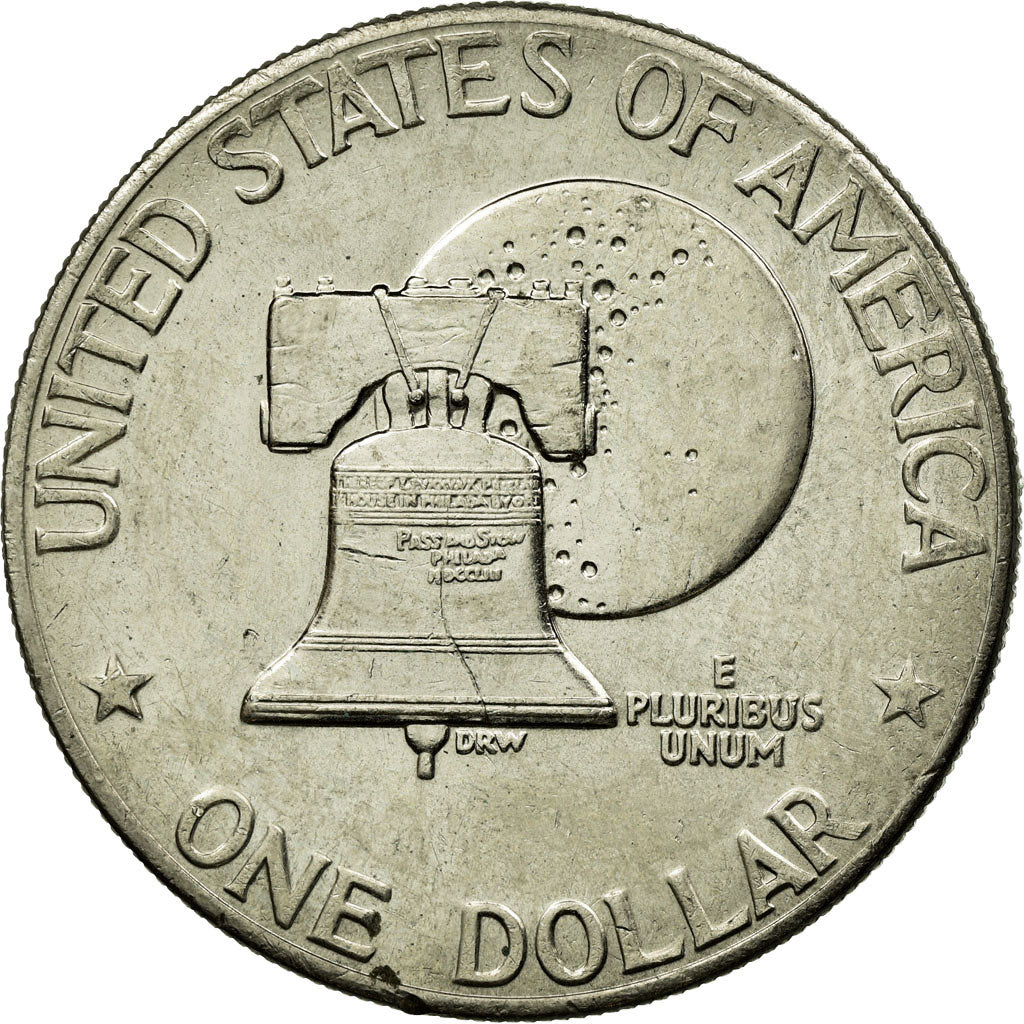 Coin, United States, Eisenhower Dollar, Dollar, 1976, U.S. Mint, Philadelphia