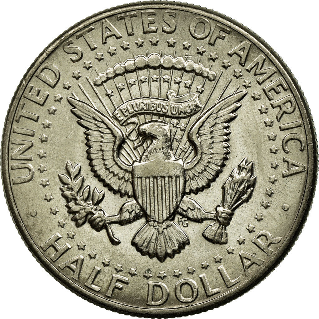 Coin, United States, Kennedy Half Dollar, Half Dollar, 1971, U.S. Mint