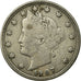 Monnaie, États-Unis, Liberty Nickel, 5 Cents, 1907, U.S. Mint, Philadelphie