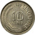 Coin, Singapore, 10 Cents, 1980, Singapore Mint, EF(40-45), Copper-nickel, KM:3