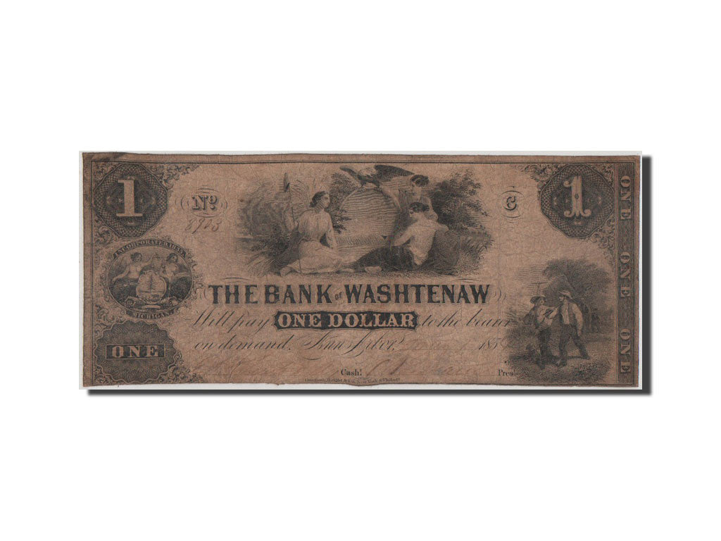Banknote, United States, 1 Dollar, 1854, VF(20-25)