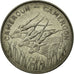 Coin, Cameroon, 100 Francs, 1975, Paris, EF(40-45), Nickel, KM:17