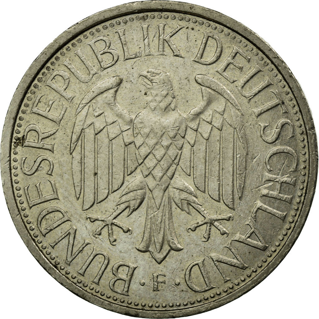 Coin, GERMANY - FEDERAL REPUBLIC, Mark, 1985, Stuttgart, EF(40-45)