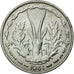 Moneta, Stati dell'Africa occidentale, Franc, 1961, SPL-, Alluminio, KM:3.1