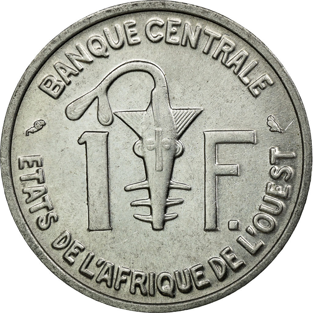 Moneta, Stati dell'Africa occidentale, Franc, 1961, SPL-, Alluminio, KM:3.1