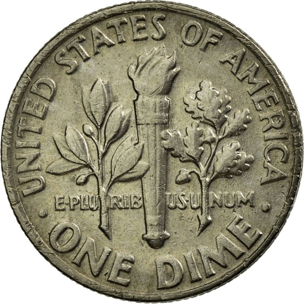 Coin, United States, Roosevelt Dime, Dime, 1977, U.S. Mint, Philadelphia
