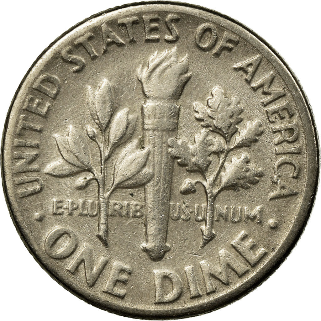Coin, United States, Roosevelt Dime, Dime, 1974, U.S. Mint, Philadelphia