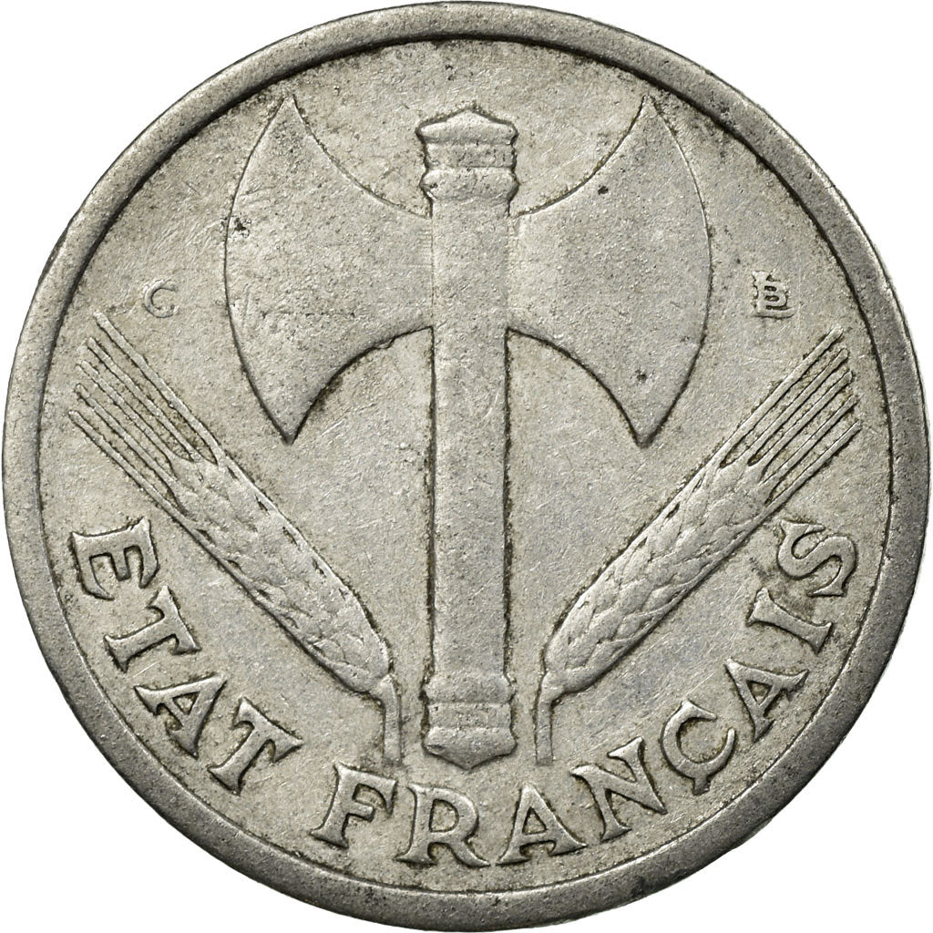 Monnaie, France, Bazor, Franc, 1944, Castelsarrasin, TTB, Aluminium