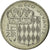 Munten, Monaco, Rainier III, 1/2 Franc, 1982, ZF, Nickel, KM:145, Gadoury:MC 149